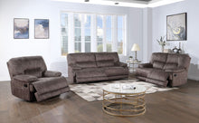 Load image into Gallery viewer, Aisling wipeable fabric reclining suite