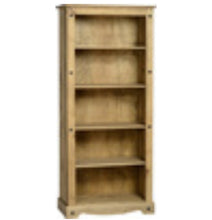 Load image into Gallery viewer, Corona Mexican Tall bookcase