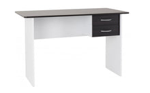 Load image into Gallery viewer, Jenny 2 drawer desk in wenge white
