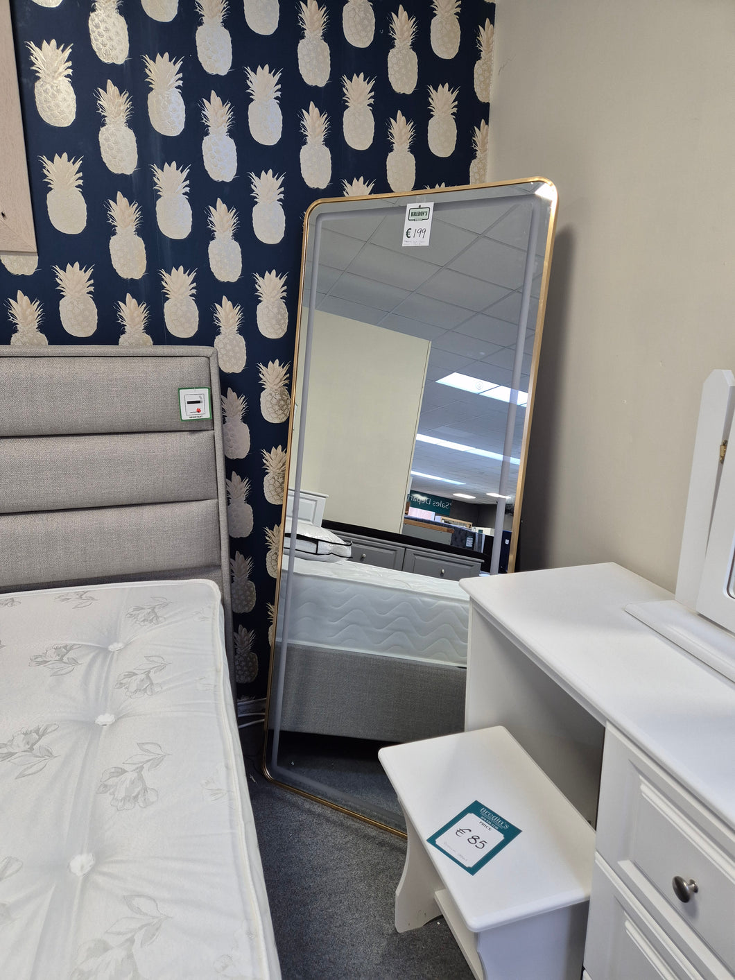 Modena LED Cheval Mirror 170x70