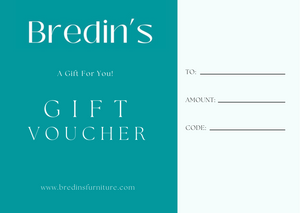 Bredin's Furniture Gift Vouchers