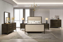 Load image into Gallery viewer, Hampshire wooden and fabric bedframe