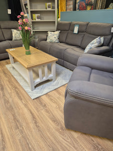 Force Wipeable Fabric Recliner Suite
