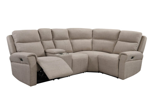 Russo corner group with electric recliner