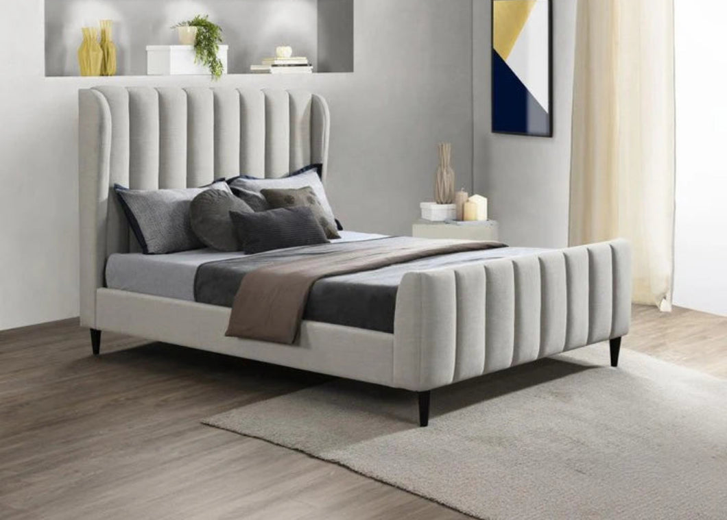 Kansas fabric bedframe