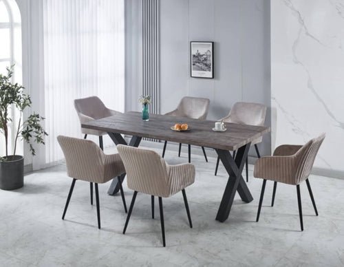 Austin 1.8 table and 6 chairs