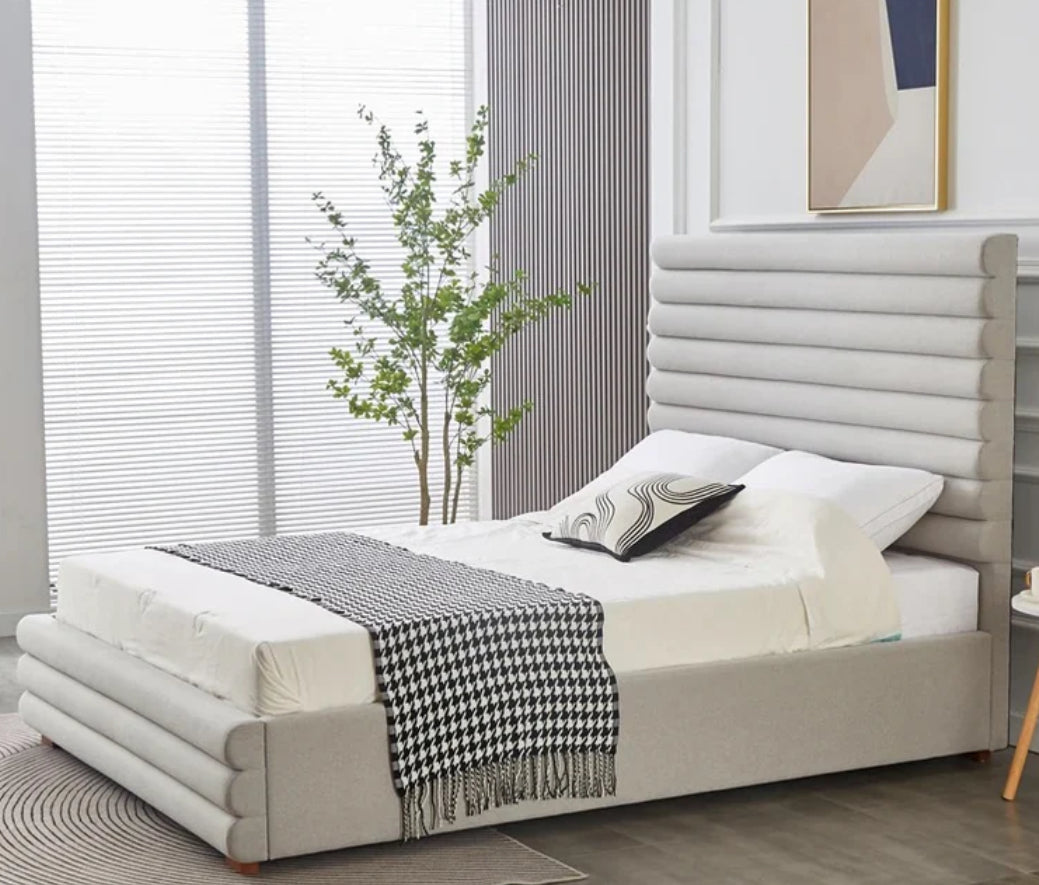 Harper fabric bedframe