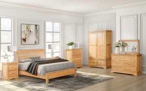 Vancouver wide oak chest
