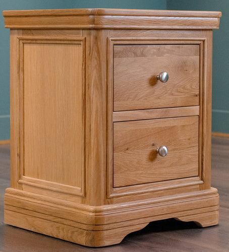 Vancouver bedside oak locker