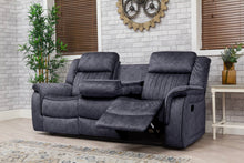 Load image into Gallery viewer, Gresham wipeable fabric recliner suite