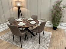 Load image into Gallery viewer, Epsom 1.2 round table and 4 chairs
