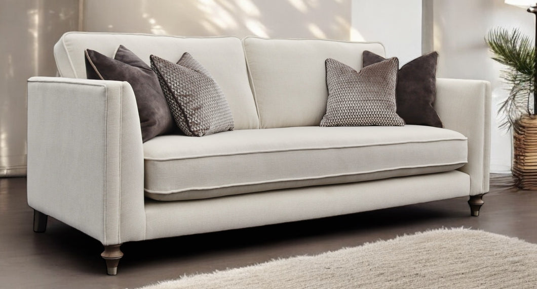 Soho fabric suite in aqua clean fabric