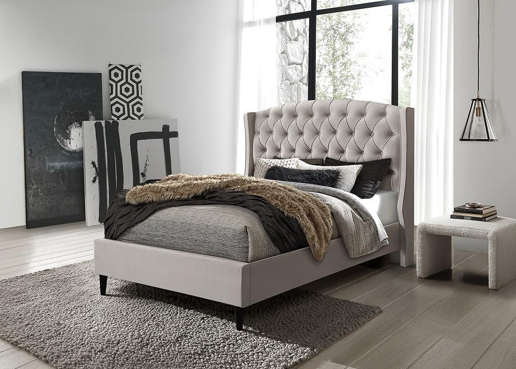 Windsor fabric bedframe