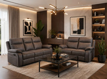 Load image into Gallery viewer, Arizona wipeable fabric recliner suite