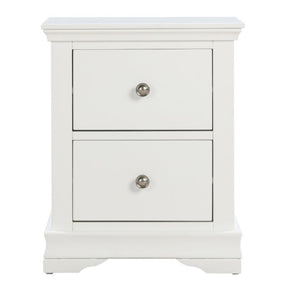 Malmo 2 drawer bedside locker