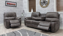 Load image into Gallery viewer, Oxford wipeable fabric recliner suite