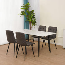 Load image into Gallery viewer, The Regency 1.4 Sintered stone table and 4 chairs