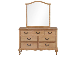 Versailles 7 drawer wide chest of drawers