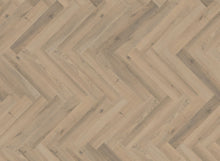 Load image into Gallery viewer, Lignum Fusion Premium Greige Oak Herringbone 12mm