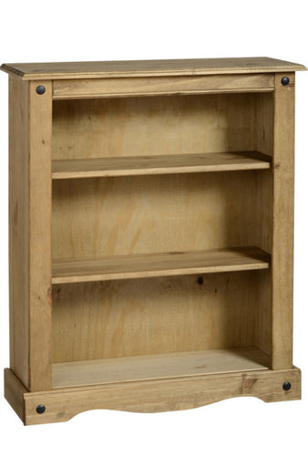 Corona Mexican low bookcase