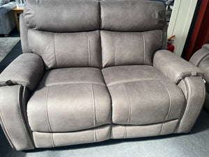 Kester recliner grey wipeable fabric