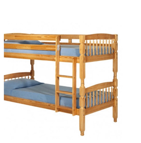 Alex bunk beds in pine