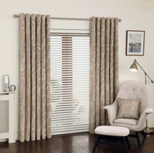 Load image into Gallery viewer, The Manhatten bronze eyelet curtains