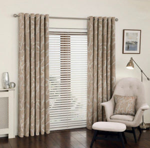 The Manhatten bronze eyelet curtains