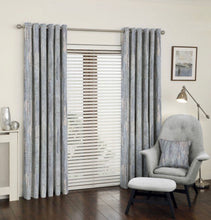 Load image into Gallery viewer, Saturn sky eyelet curtains