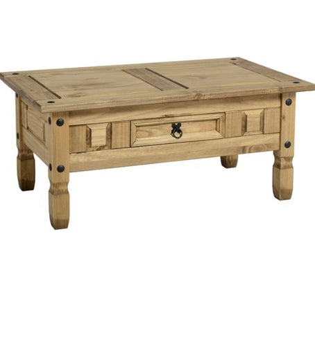 Corona Mexican pine Coffee table