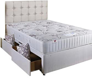 Cuba 2 drawer divan and headboard