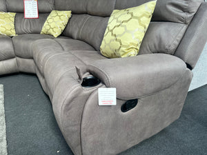 Kester recliner grey wipeable fabric