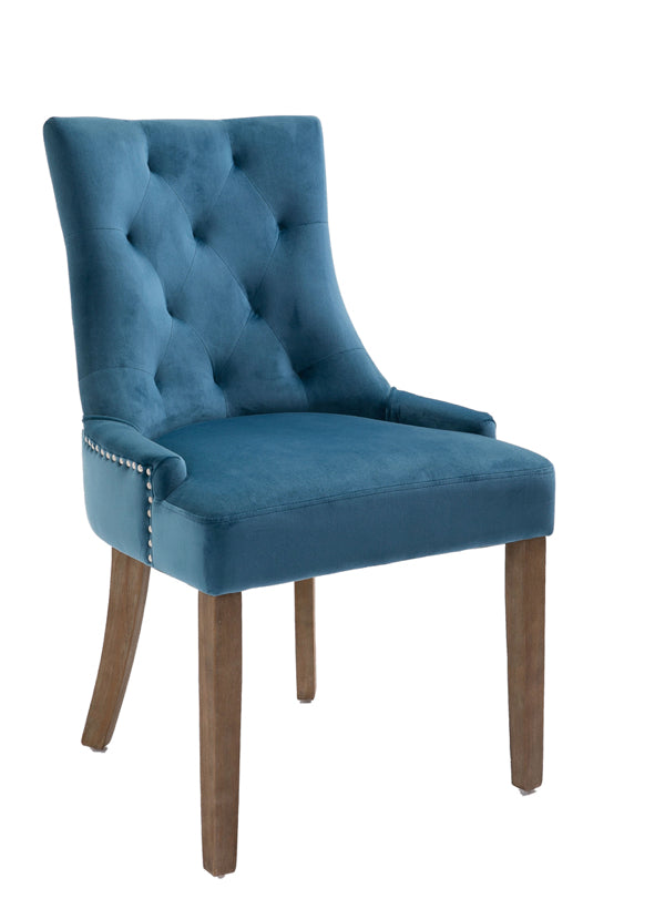 Sandy dining chair in teal