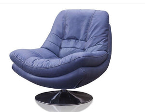 Axis swivel chair in blue