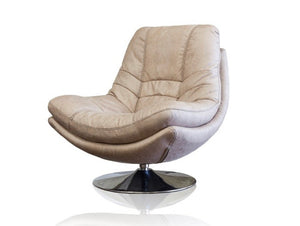 Axis swivel chair in light grey