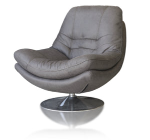 Axis swivel chair in dark grey