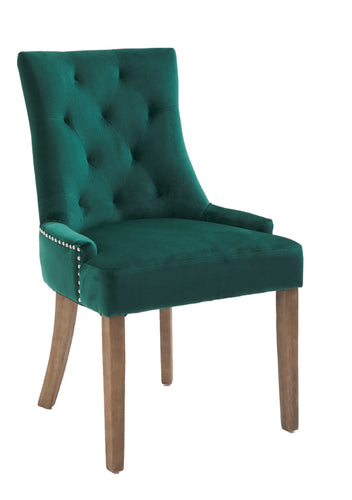 Sandy dining chair in green
