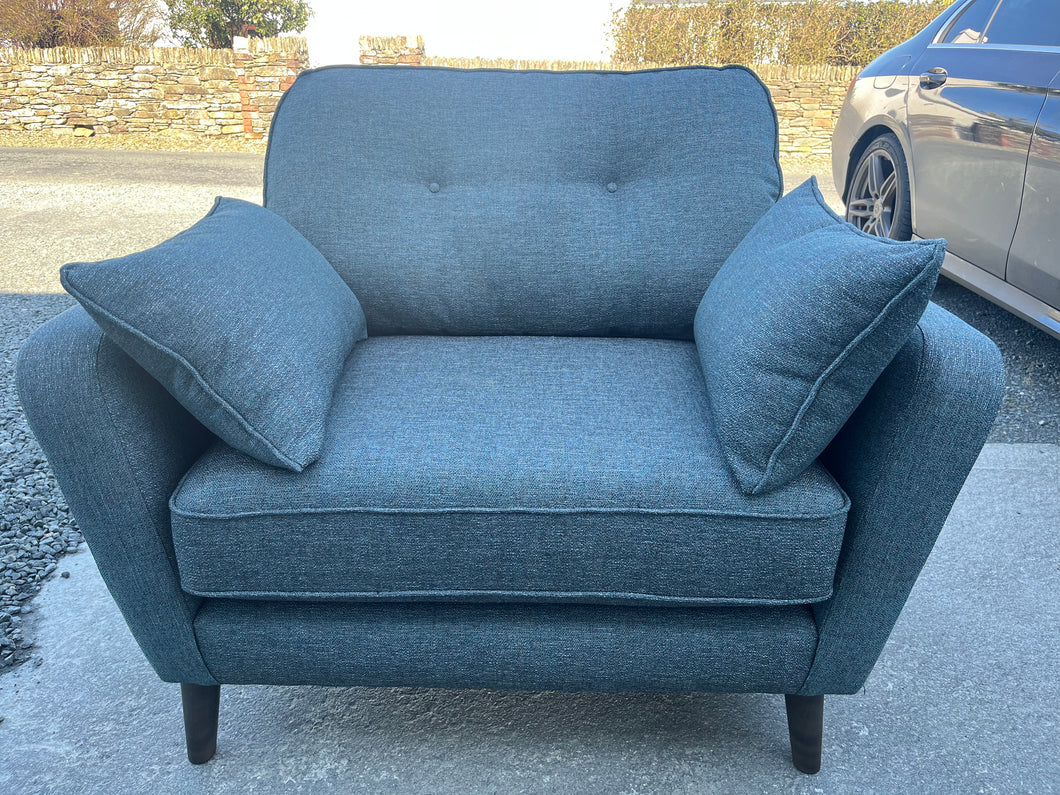 Oliver aqua clean fabric sofa