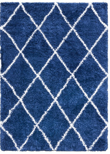 Fantasy Trellis Blue rug