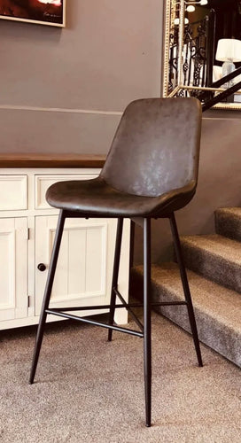 Charlotte grey barstool