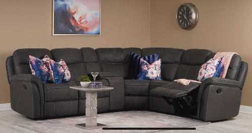 Emerson sectional reclining corner group