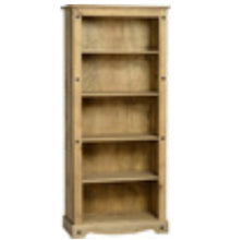 Load image into Gallery viewer, Corona Mexican Tall bookcase