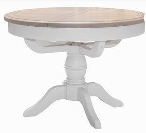 Eden 1.1m – 1.5m Extending Round Dining Table