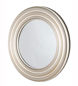 Reflections ridge round mirror