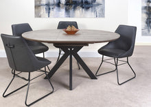 Load image into Gallery viewer, Manhattan round extending table and 4 chairs