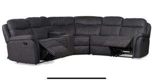 Emerson sectional reclining corner group