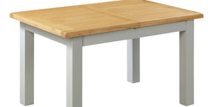 Capri dining set in grey and oak