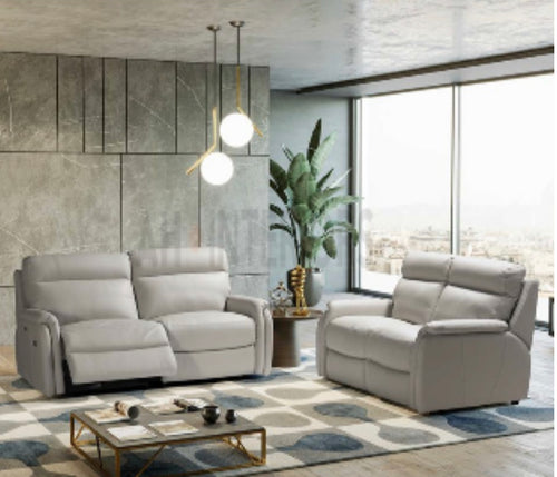 Fox Italian leather sofa