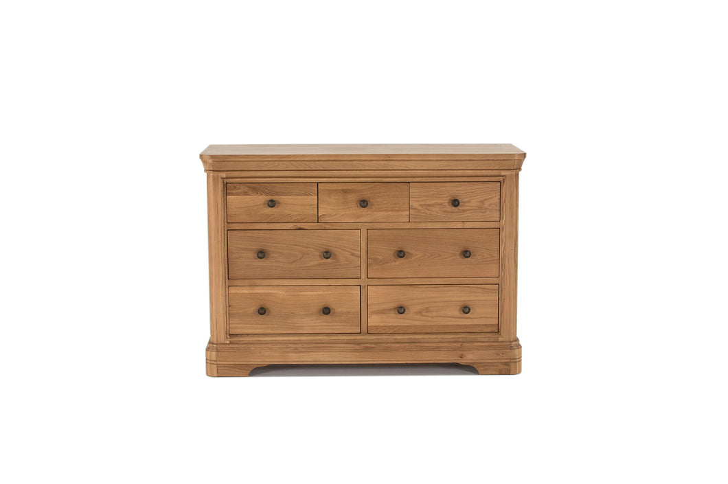 Carmen 7 drawer Wide chest of drawers