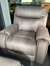 Load image into Gallery viewer, Kester recliner grey wipeable fabric
